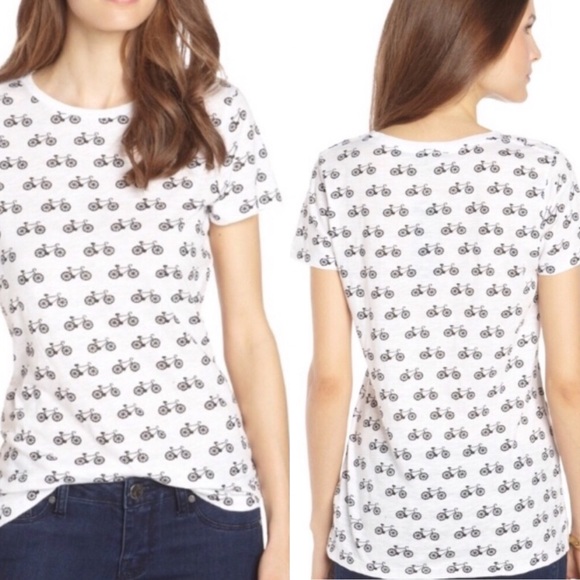 French Connection Bicycle Slub Tee - Picture 5 of 7